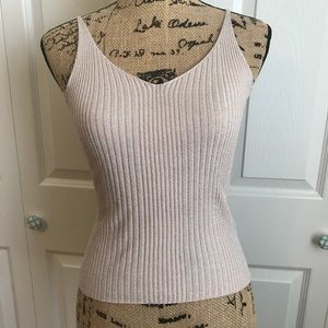 Forever 21 Blush Pink Sparkle Tank/Crop Top